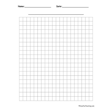 20 by 20 Worksheet