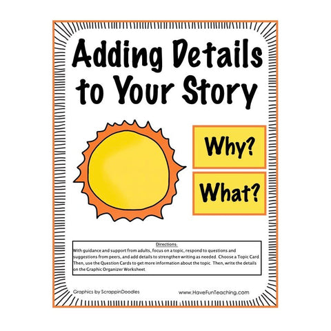 Adding Details to Your Story Game