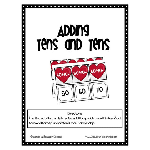 Adding Tens and Tens Game