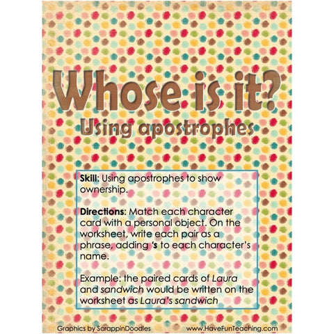 Apostrophe Game