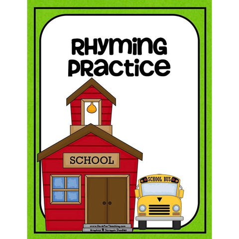 Back to School Rhyming Game