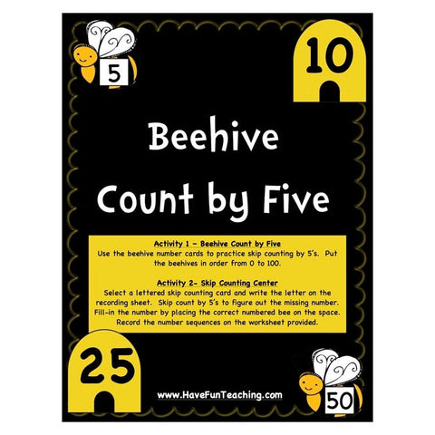 Beehive Count by Five Game