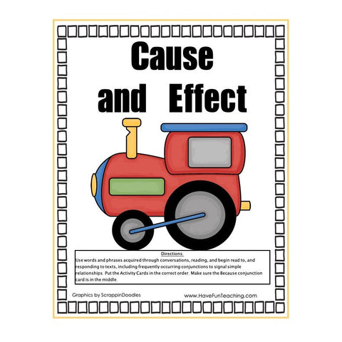 Cause and Effect Sequencing Game