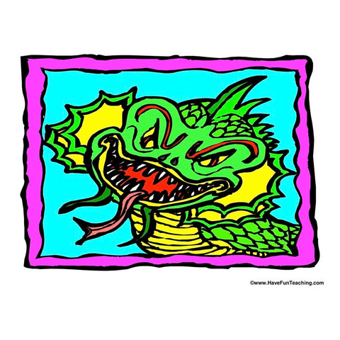 Chinese New Year Border Paper 06 Worksheet