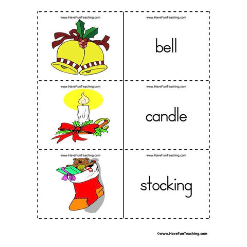 Christmas Flash Cards