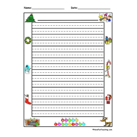 Christmas Worksheet