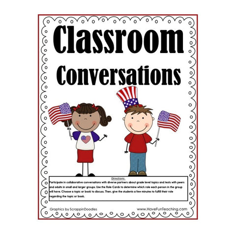 Classroom Conversations Game