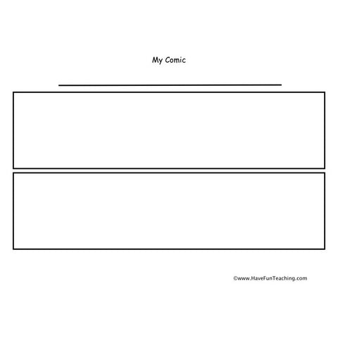 Comic Strip Writing 8 Worksheet
