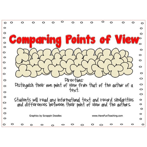 Comparing Points of View Game