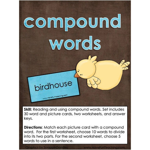 Compound Words Game