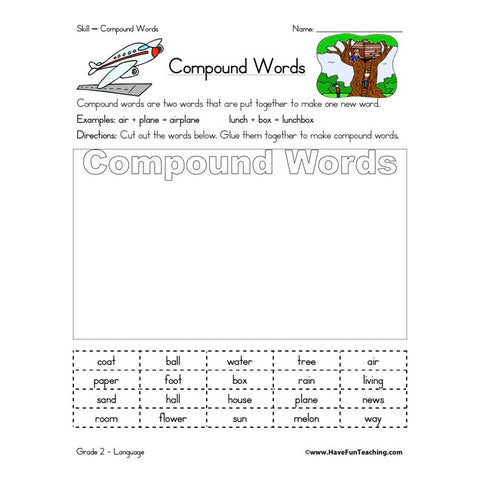Compound Words 2 Worksheet