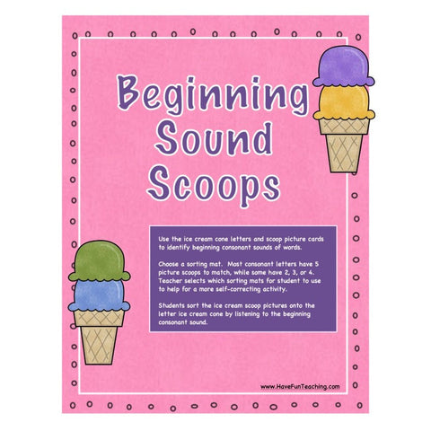 Consonant Sounds Game
