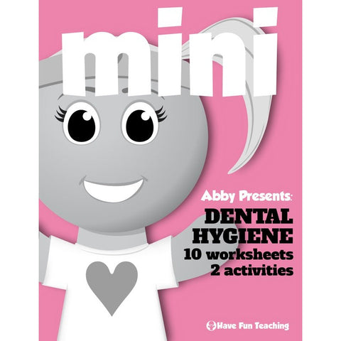Dental Hygiene Mini Worksheet