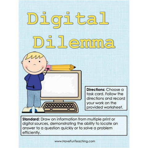 Digital Dilemma Research Game