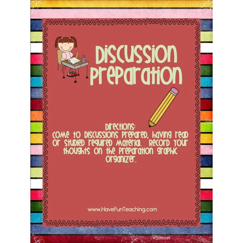 Discussion Preparation Game