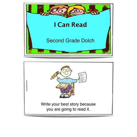Dolch Book Worksheet 2