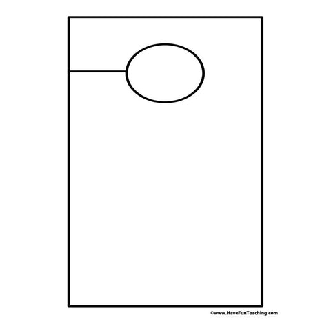 Door Hanger Worksheet