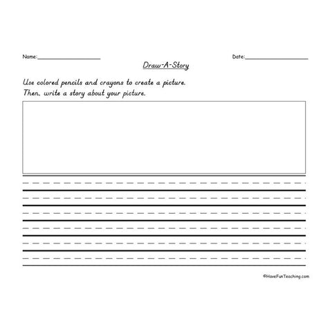 Use Colored Pencils and Crayons to Create a Picture Worksheet