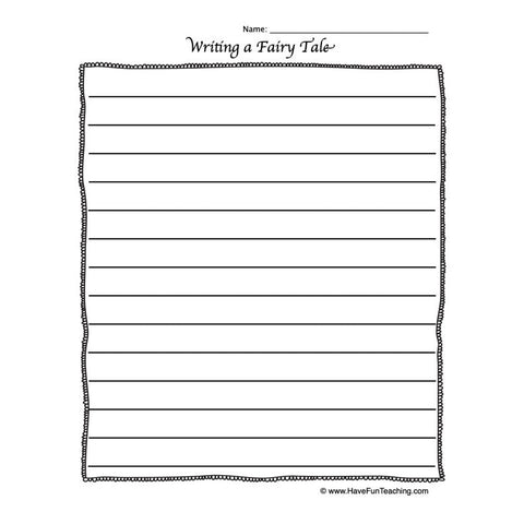Fairy Tales Worksheet 2