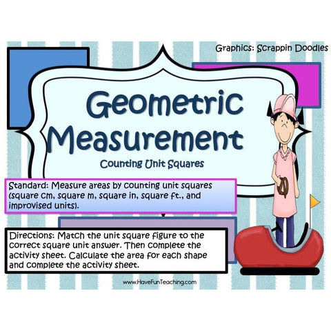 Geometric Measurement Area Game