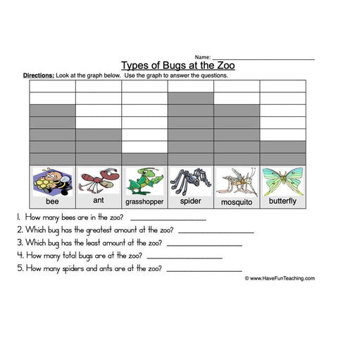 Graphing 1 Worksheet 2