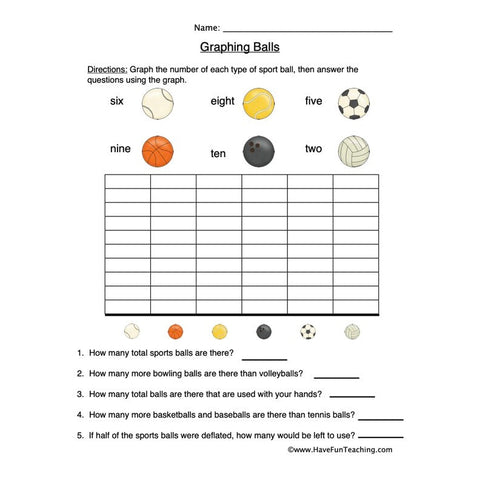 Graphing 6 Worksheet