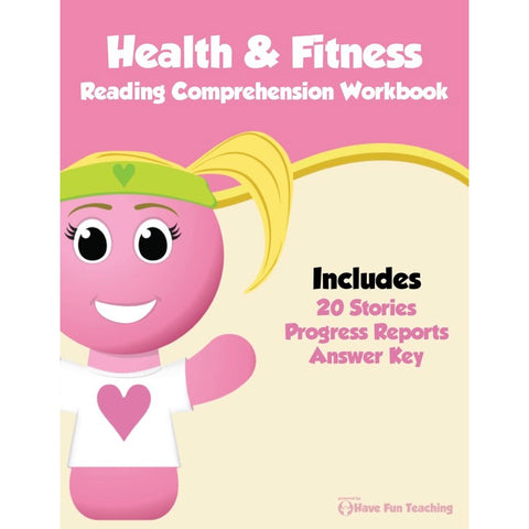 Health and Fitness Reading Comprehension Workbook