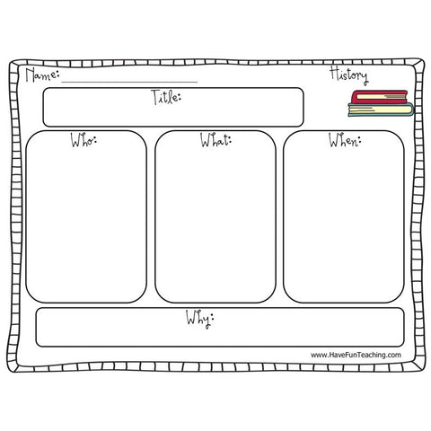 History Graphic Organizer