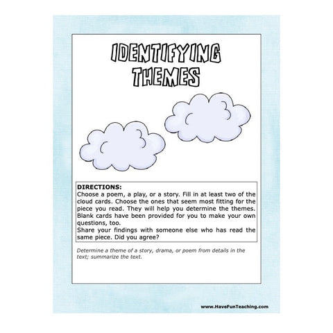 Identifying Themes Game