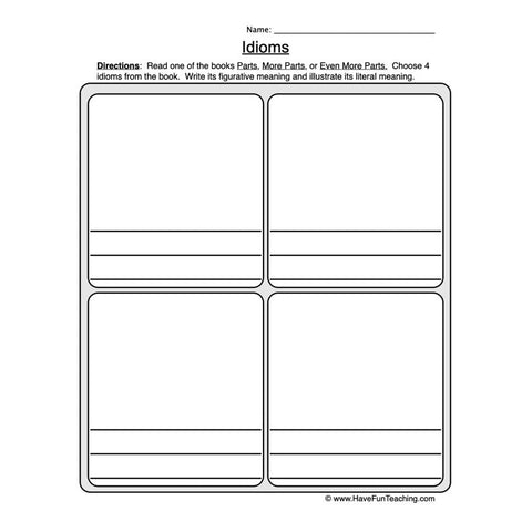 Idioms Worksheet 2