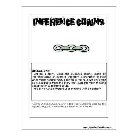 Inference Chains Game
