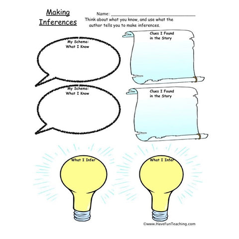 Inferences Worksheet 5