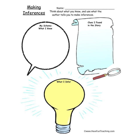 Inferences Worksheet 6