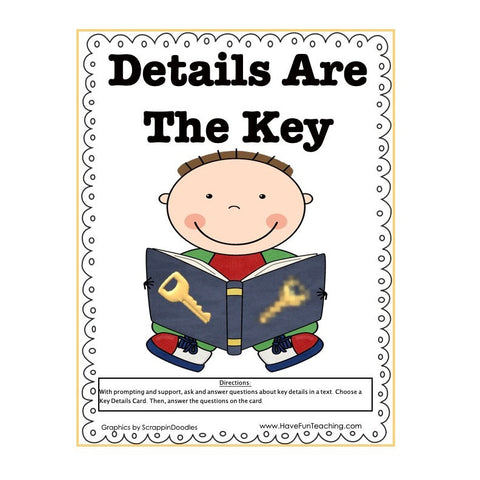 Key Details in a Text Game