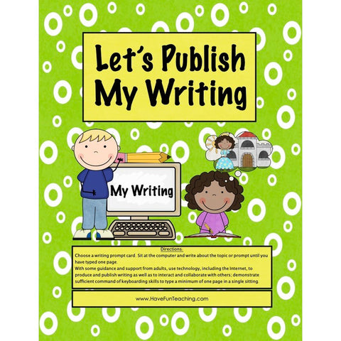 Lets Publish My Writing Game