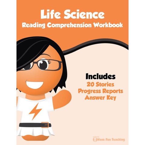 Life Science Reading Comprehension Workbook