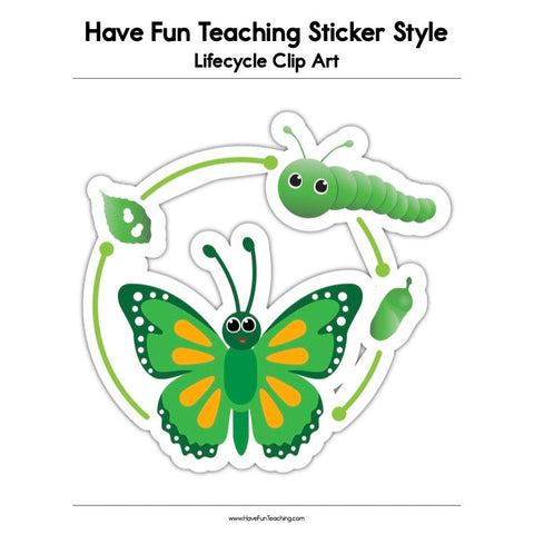 Lifecycle Clip Art Worksheet