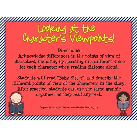 Looking at the Characters Viewpoints Game