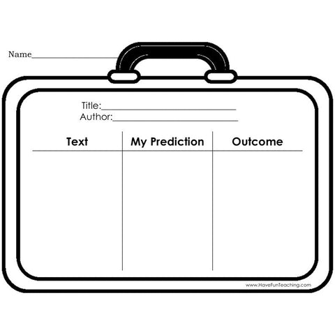 Making Predictions Graphic Organizer