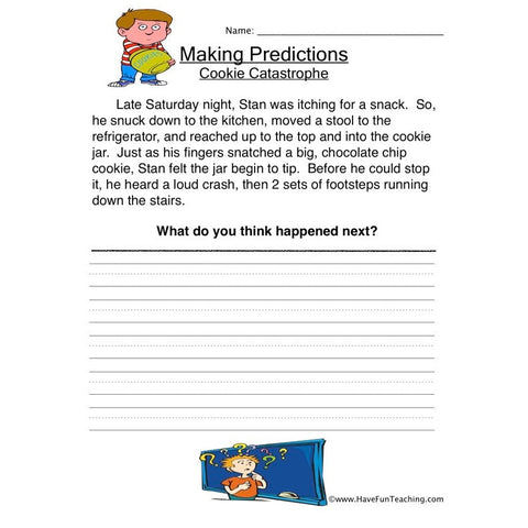 Making Predictions Worksheet