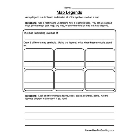 Map Worksheet 2