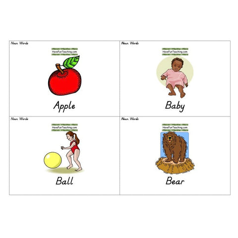 Noun Flash Cards