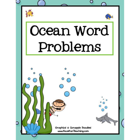 Ocean Math Word Problems Game