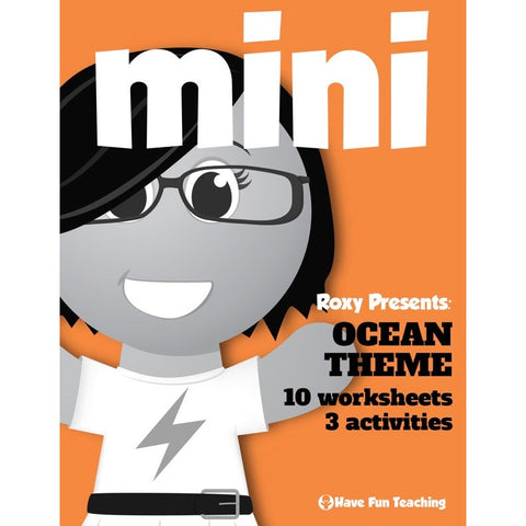 Ocean Mini Worksheet