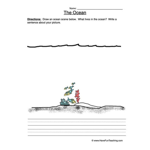 Ocean Worksheet 2