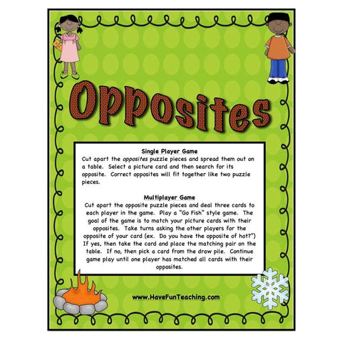 Opposites Game
