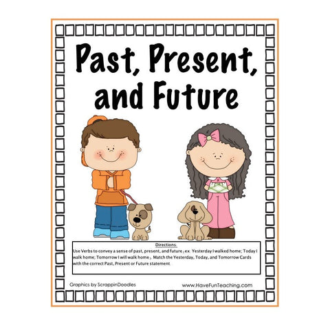 Past Present Future Tense Game