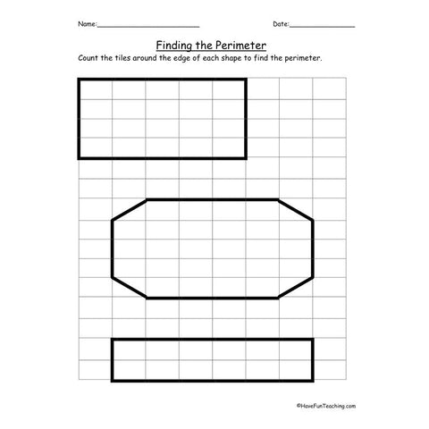 Perimeter Worksheet 10