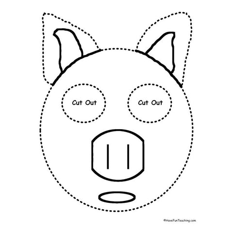 Pig Mask Worksheet