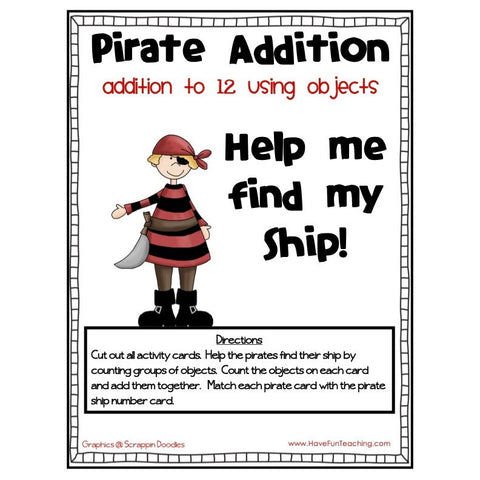 Pirate Addition to 12 Game